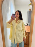 Camicia Ralph Lauren righe gialle e blu