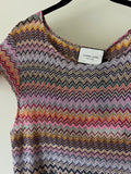 Maglietta in maglia colorata