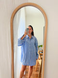 Combo pareo + camicia Ralph Lauren • rosa e azzurro 2