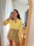 Combo pareo + camicia Ralph Lauren • fiorellini e giallino