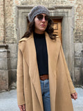 Cappotto sartoriale cammello