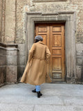 Cappotto sartoriale cammello