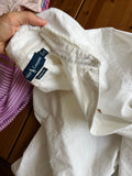 Combo pareo + camicia Ralph Lauren • bianco righe e pois
