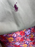 Combo pareo + camicia Ralph Lauren • fiori con viola