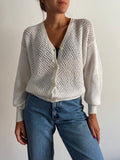 Cardigan bianco