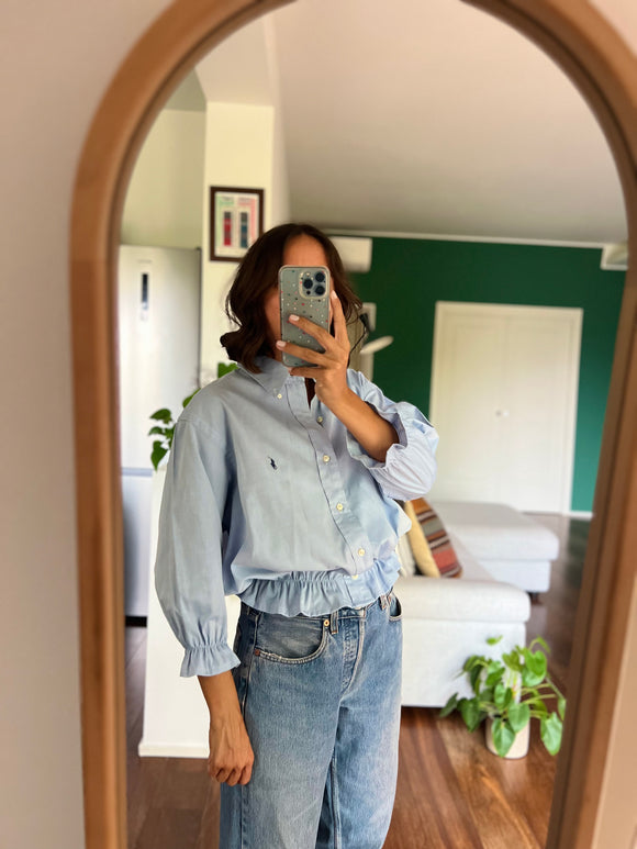Camicia Gilbi Ralph Lauren azzurrina