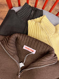 Maglione mezza zip • tre colori