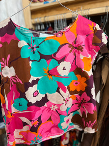 Maglietta fiori colorati