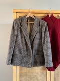 Blazer doppio petto principe di Galles