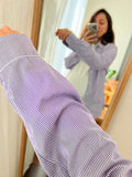 Camicia Ralph Lauren righine viola