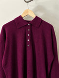 PRE ORDINE • Maglione polo con bottoni • vari colori