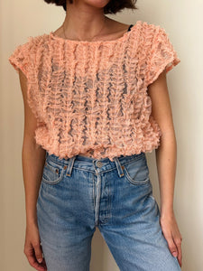 Maglietta rosa fluffy
