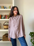 Camicia modello maschile beige scuro