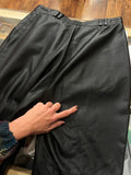 Pantalone di pelle nero
