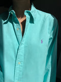 Camicia Ralph Lauren turchese