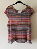Maglietta in maglia colorata