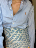 Combo pareo + camicia Ralph Lauren • azzurro e giallo