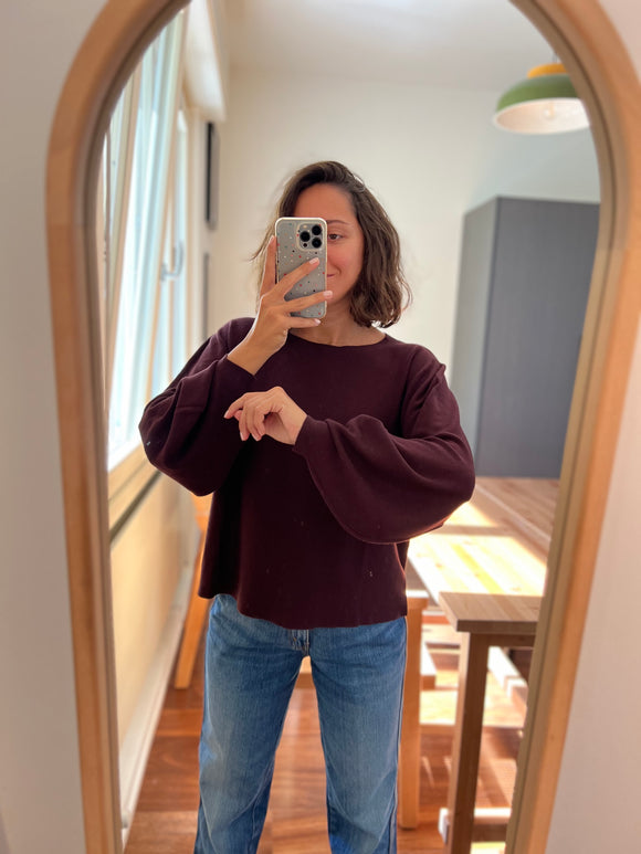 Maglione Balloon vinaccia