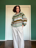PRE ORDINE • Camicina sartoriale righe verdi