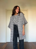 Kimono in maglina zebrato