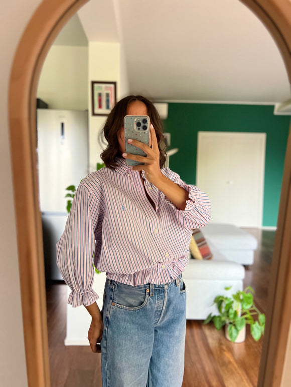 Camicia Gilbi Ralph Lauren righe rosa