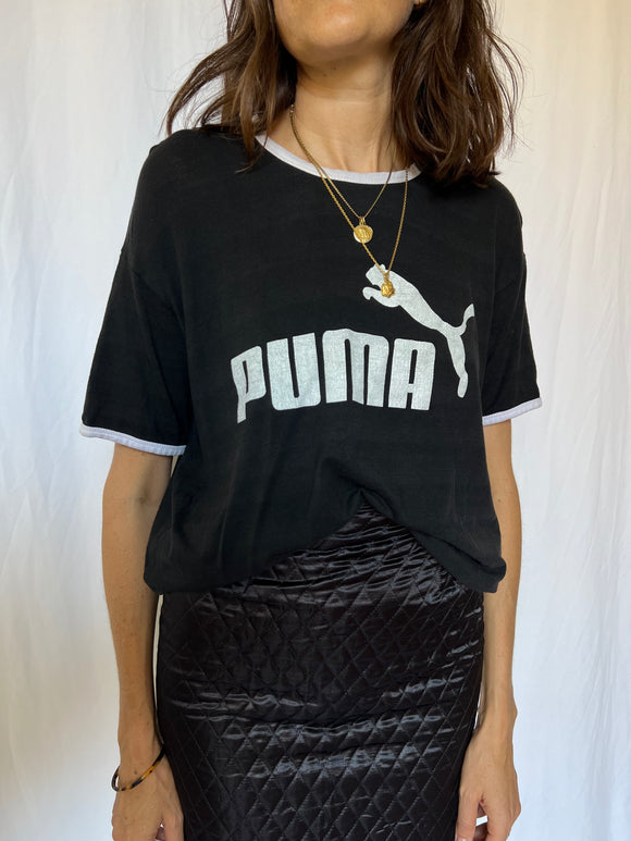 T-shirt Puma nera