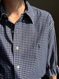 Camicia Gilbi Ralph Lauren quadretti blu scuro
