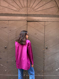 PRE ORDINE • Camicia ampia ciclamino