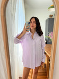 Combo pareo + camicia Ralph Lauren • lilla