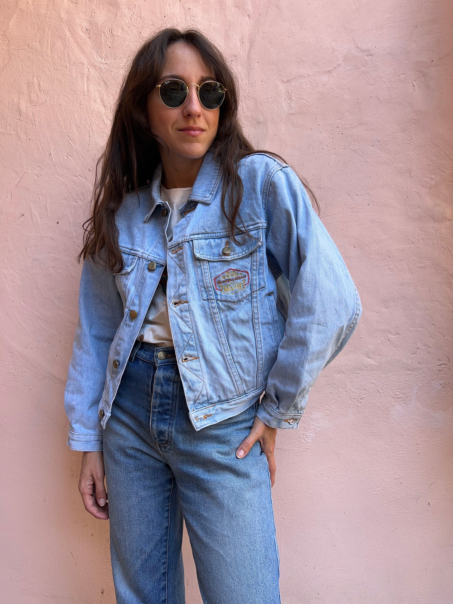 Giacca jeans chiara Mash Celestina Vintage