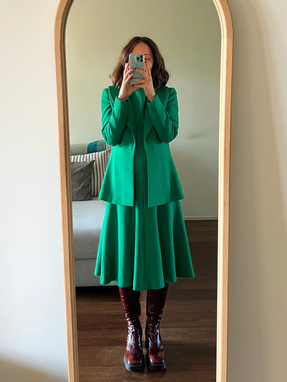 Completo verde anni 70