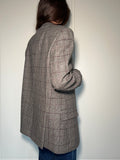 Blazer principe di Galles con riga viola
