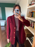 Blazer burgundy