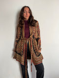 Cardigan cachemire bordeaux