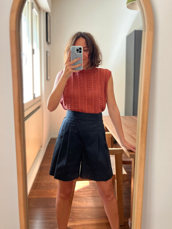 PRE ORDINE • Bermuda Carletto • nero