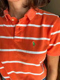 Polo Ralph Lauren arancione righe