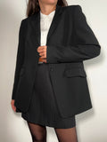 Blazer nero basic