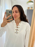 Camicia Moschino con lacci
