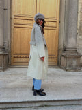 Cappotto sartoriale sfumato grigio