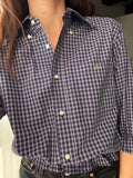 Camicia Gilbi Lacoste quadretti