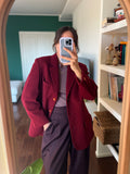 Blazer burgundy