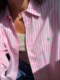 Camicia Ralph Lauren righe rosa