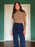 Pantalone lana merino • blu