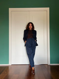 PRE ORDINE • Pantalone cargo blu