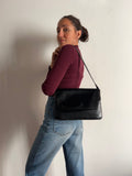 Borsa nappa nera