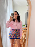 Combo pareo + camicia Ralph Lauren • fiori grandi e rosa
