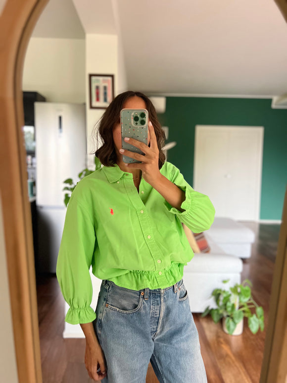 Camicia Gilbi Ralph Lauren verde