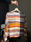 PRE ORDINE • Camicina sartoriale righe viola