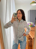 Camicia di cotone papaveri