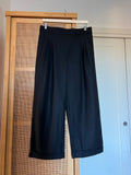 PRE ORDINE • Pantalone Carlo pura lana nero
